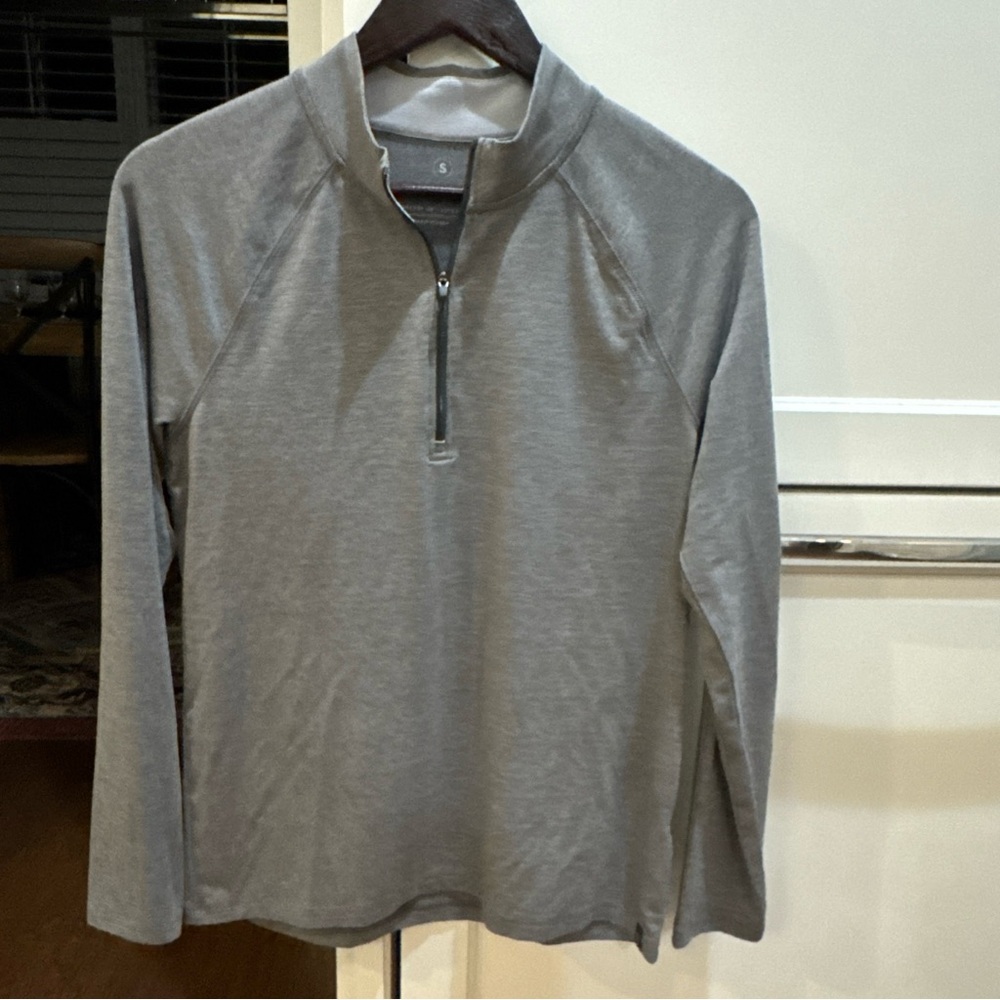 Free Fly Apparel Gray Quarter-Zip